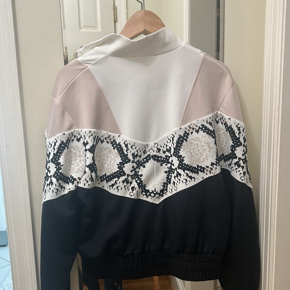 Maje animal print track jacket - Picture 6 of 7